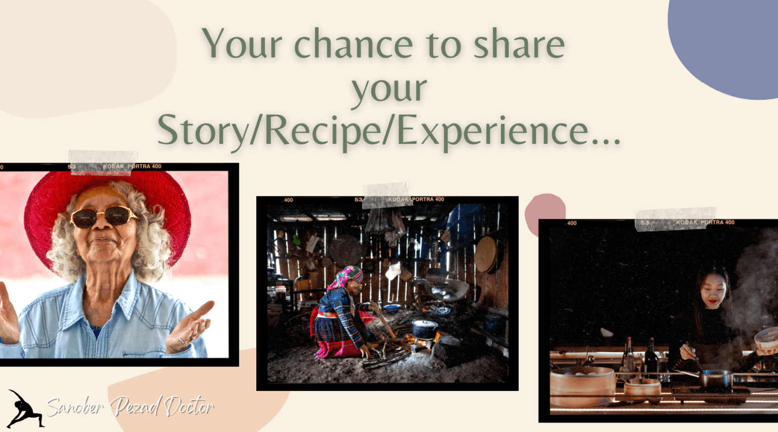 Share your Story Recipe Experience with the world...