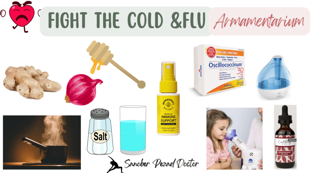 The Complete Cold & Flu Treatment Guide: Homemade Remedies + Firstaid ...