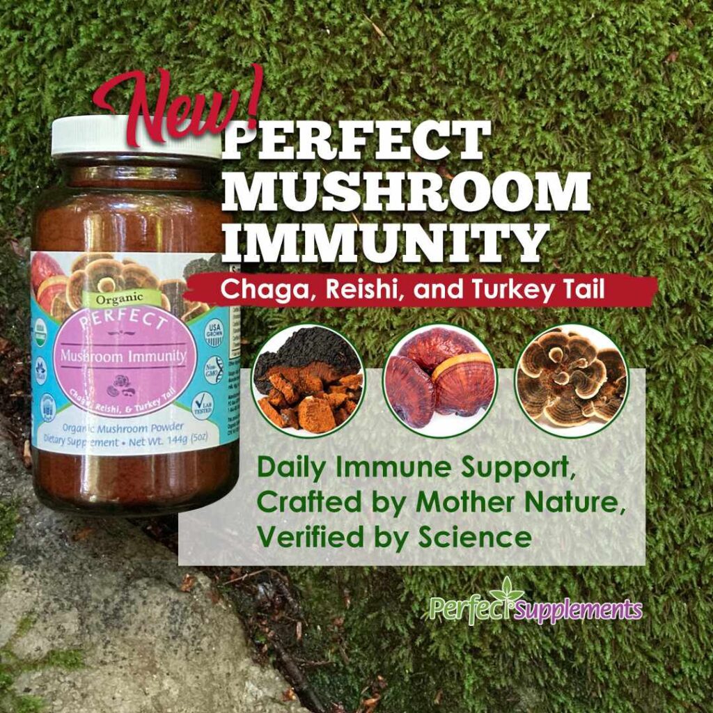 Perfect Supplements Perfect Mushroom Immunity Powder