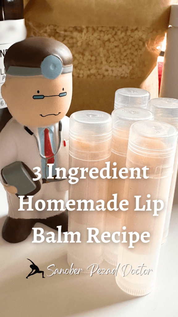 DIY Homemade Non-toxic Lip Balm Recipe